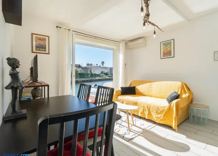 Ideal Couple & Famille,vue - Quartier Calme Parking Gratuit - Climatisation - Animaux Acceptes Agde