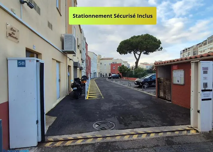 Appartement Ideal Couple & Famille,vue - Quartier Calme Parking Gratuit - Climatisation - Animaux Acceptes *